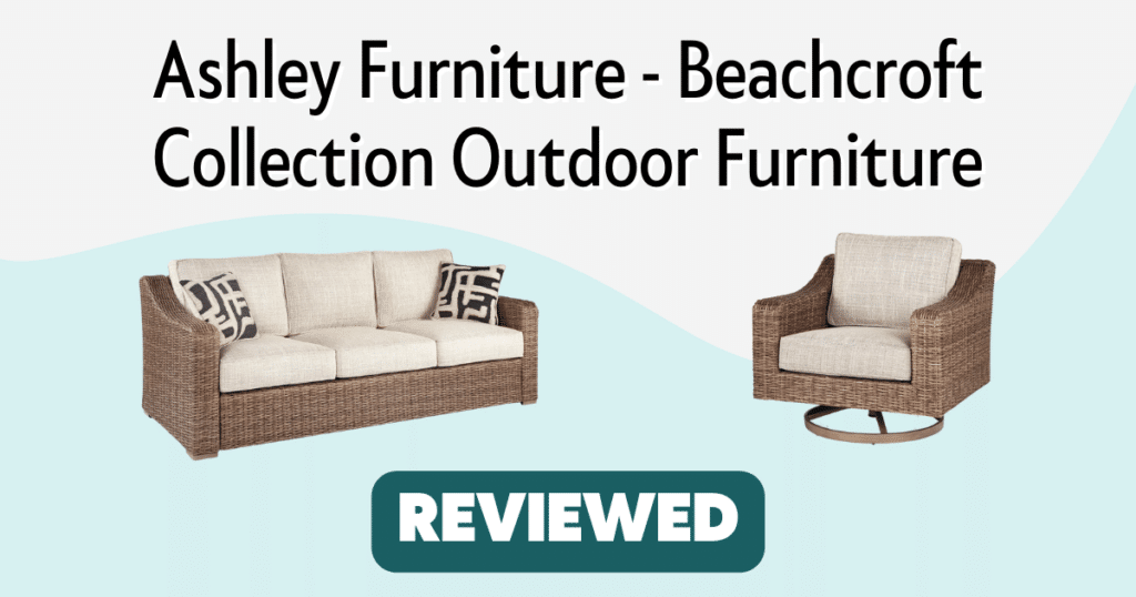 Review: Ashley Beachcroft Outdoor Furniture Collection